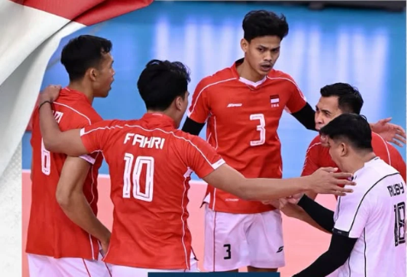 Timnas Voli Putra Merah Putih Target Juara di SEA V League 2025 - Sport Jabar