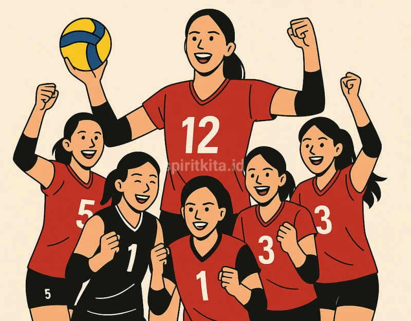 Timnas Voli Putri U21 Indonesia Pede Tampil di Piala Dunia 2025 Surabaya Usai Hasil Positif Uji Coba - Sport Jabar