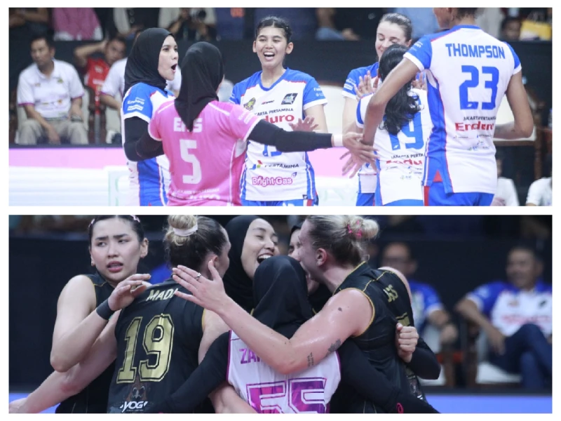 Jelang Grand Final Proliga 2025: Adu Gengsi Jakarta Pertamina Enduro vs Popsivo Polwan, Duel Panas Dua Generasi - Sport Jabar